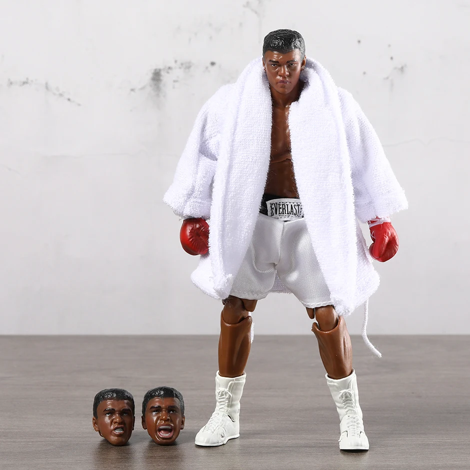 

18cm Storm Collectibles Muhammad Ali Movable Assemble Action Figure Figurine Model Toy