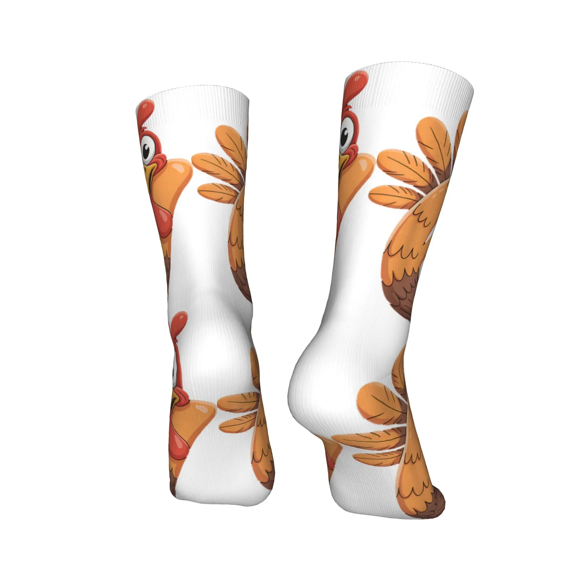 Adultos homens meias 67 ação de graças engraçado turquia ação de graças 67 meias turquia anti suor quente macio meias outono esportes meias