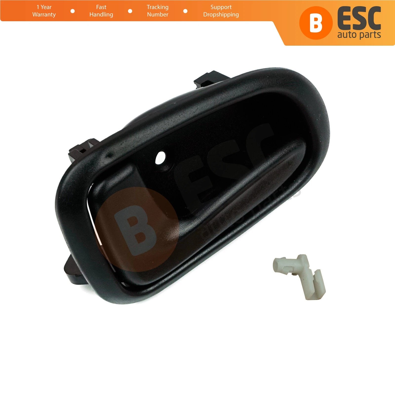 EDP1085-1 Inner Interior Door Opener Handle Black Front Rear Left 69206-12120/30 for Toyota Corolla MK8 AE110 AE111 1995-2002