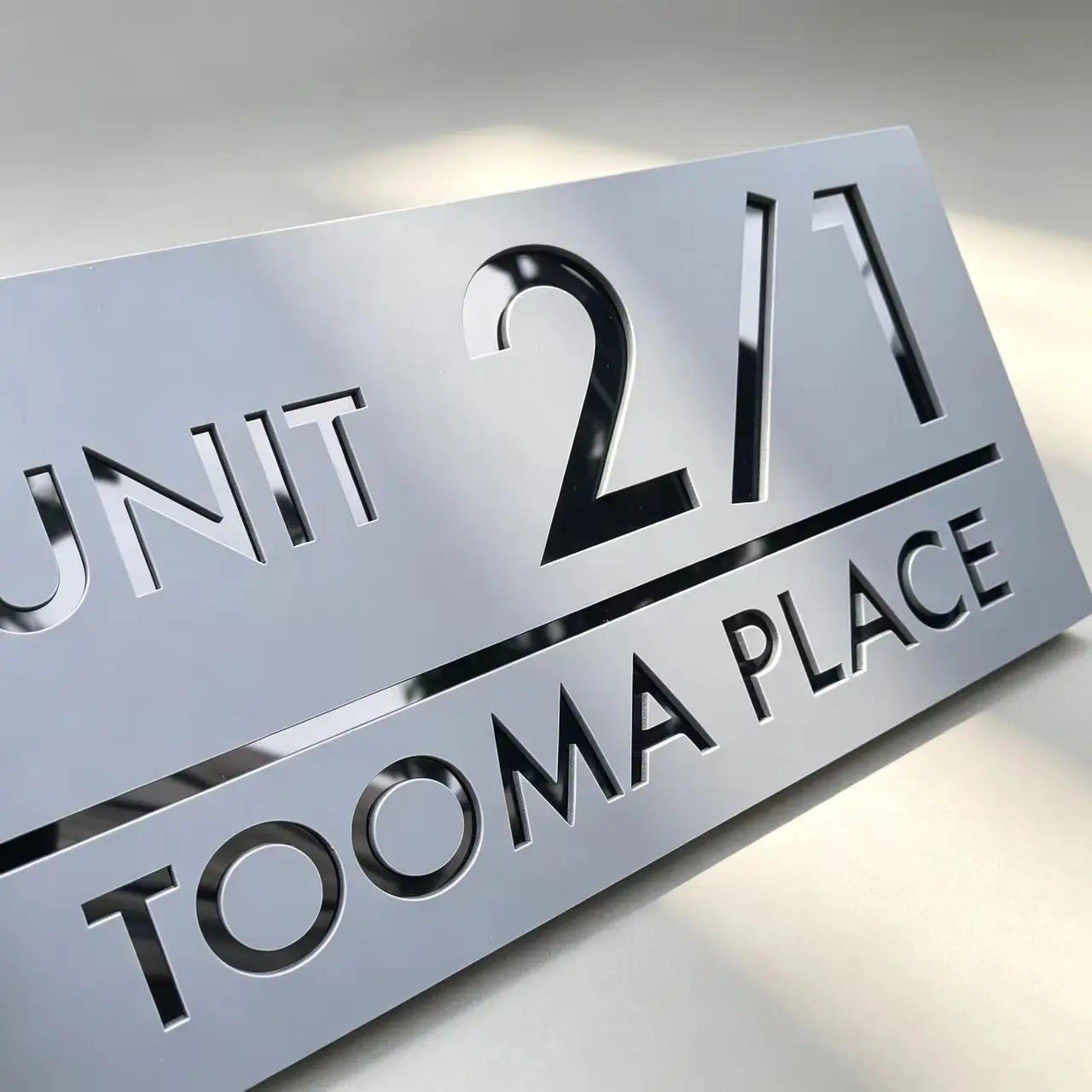 Custom acrylic door signs, personalized address and name plaques, 3D house numbers, home decorations, street signs view 5