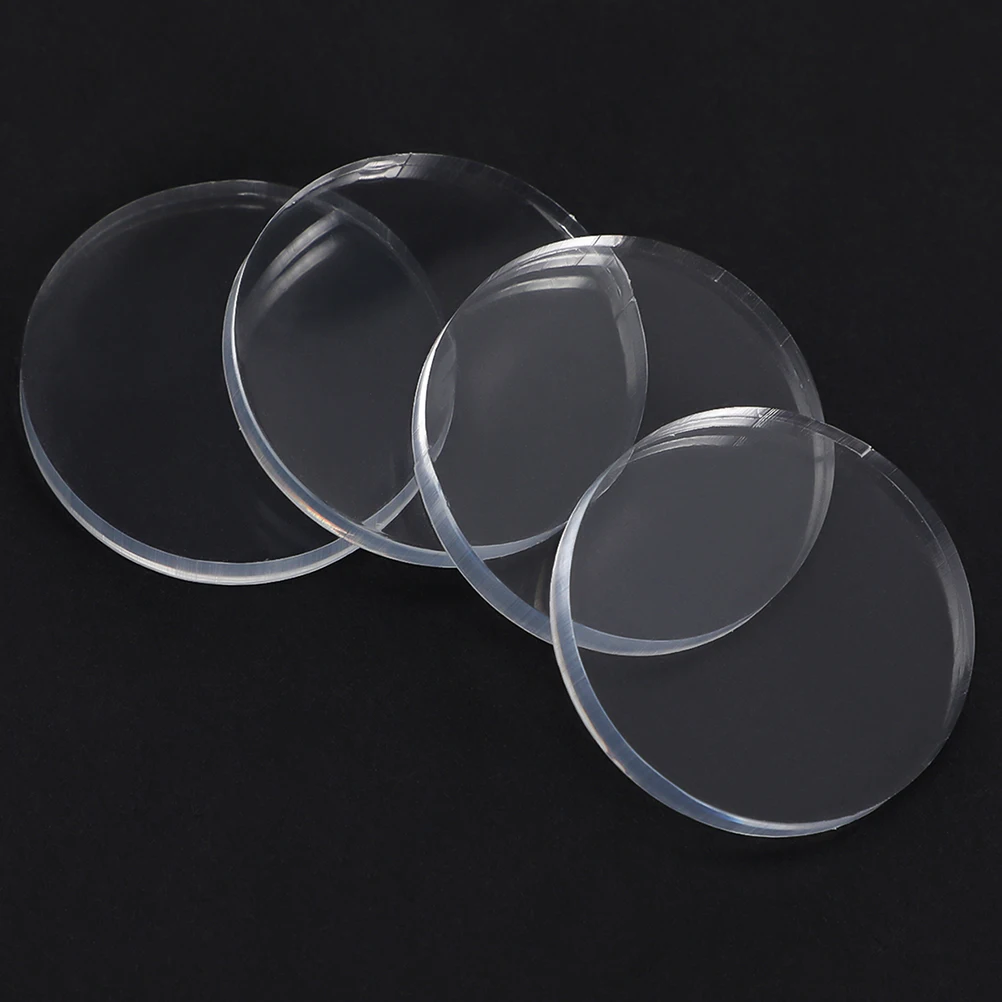 

12pcs Glass Suction Cup Gasket 25mmx3mm Clear Bumpers Antislip Spacer Furniture Leg Damper Pad Protective Rubber Washer