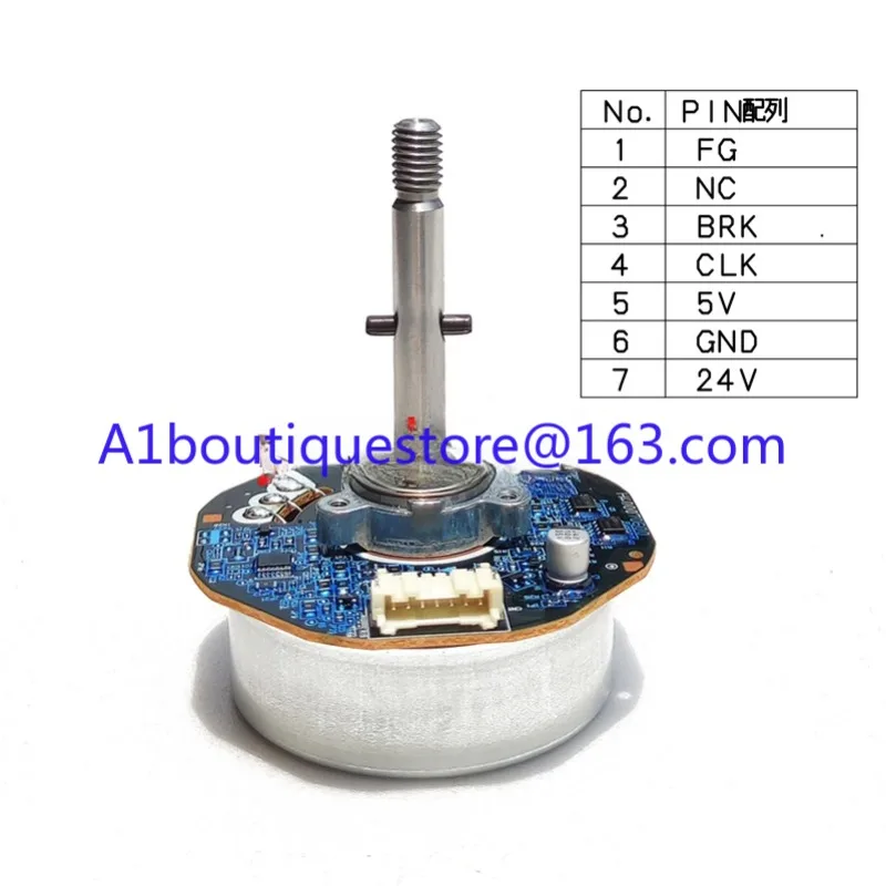 Bürstenloser Gleichstrommotor DC24V-Lüftermotor mit variabler Frequenz Außenrotor 48704RA00 Luftreinigermotor