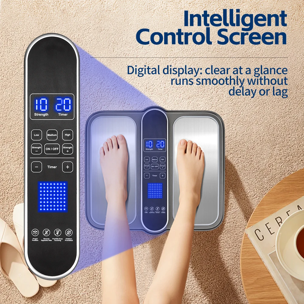 health care professional household blood circulation pain relief electronic foot massager therapeutic instrument