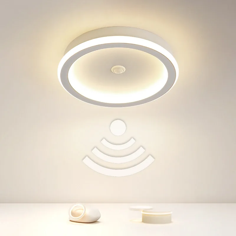 Body Sensor Light LED Motion Sensor Light Control Ceiling Light Indoor Bedroom Corridor Entry Foyer Ceiling Lighting Fixtures