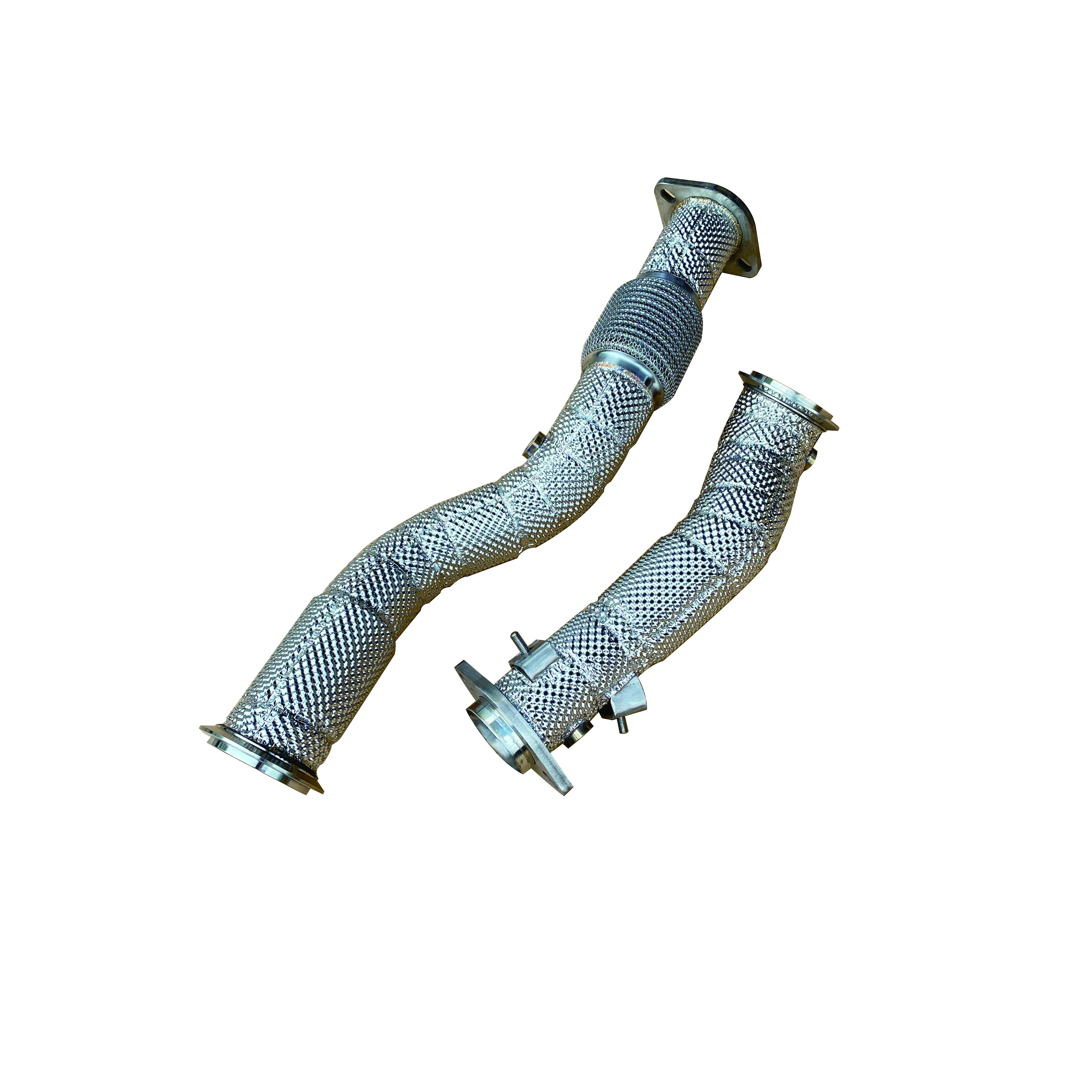 

Suitable for BMW G80/M3/G82/M4/S58/3.0t Catless Downpipe Exhaust System With Heat Shield Catalytic Converter