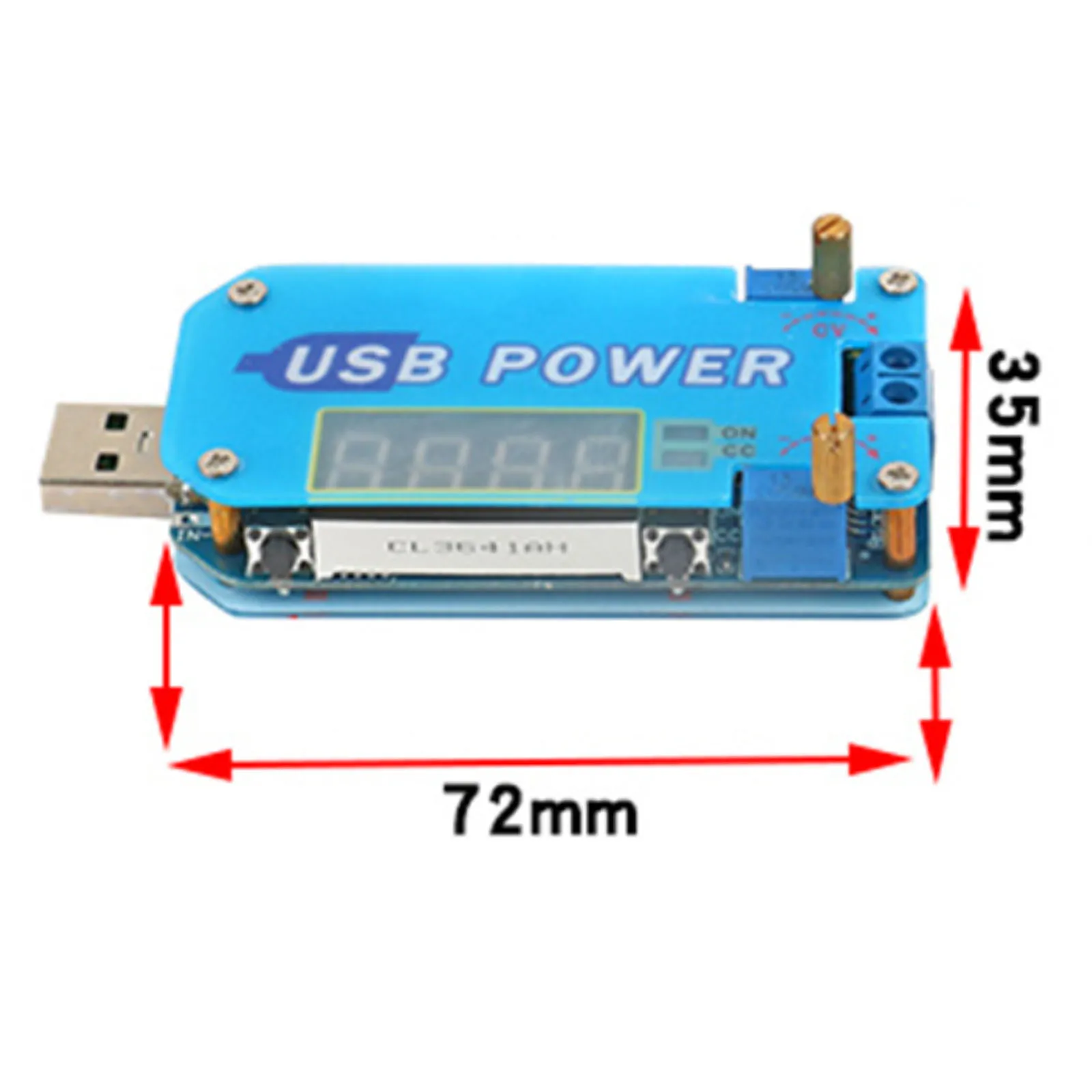 USB Adjustable Buck-boost Power Supply 15W Charging Module 5V to 3.3V 9V 12V 24V 30V Router DP2
