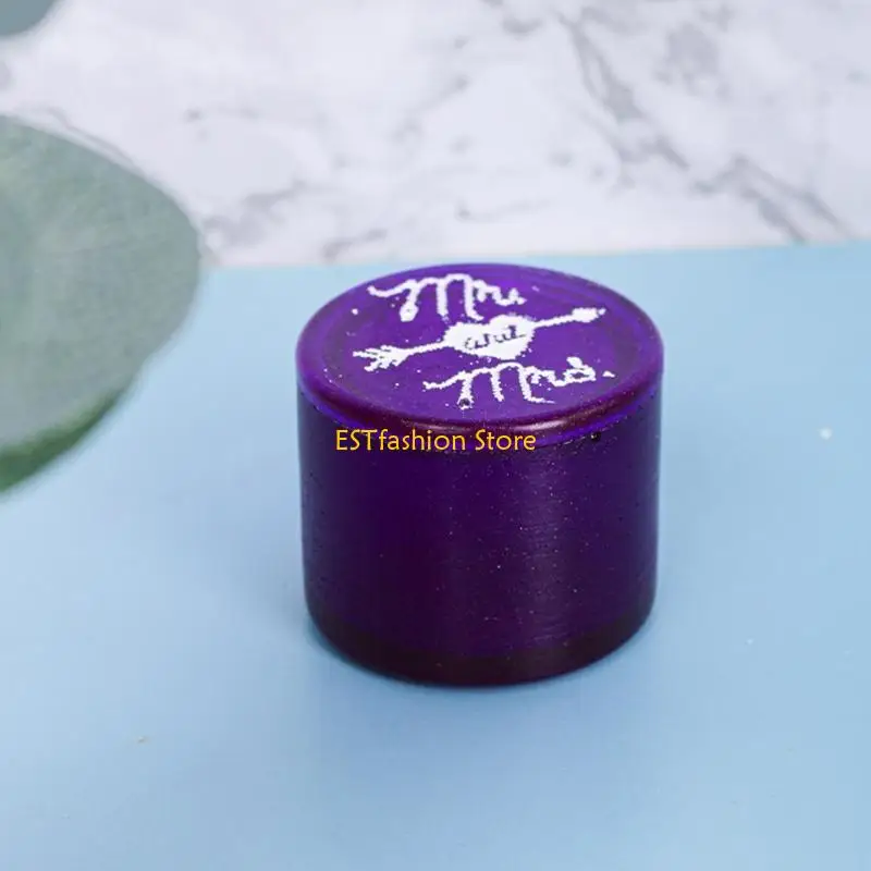 Y5GC Couple Rings Box Mold Resin Silicone Mold Jewelry Storage Box Epoxy Resin Mold for Diy Craft Ring Jewelry Storage