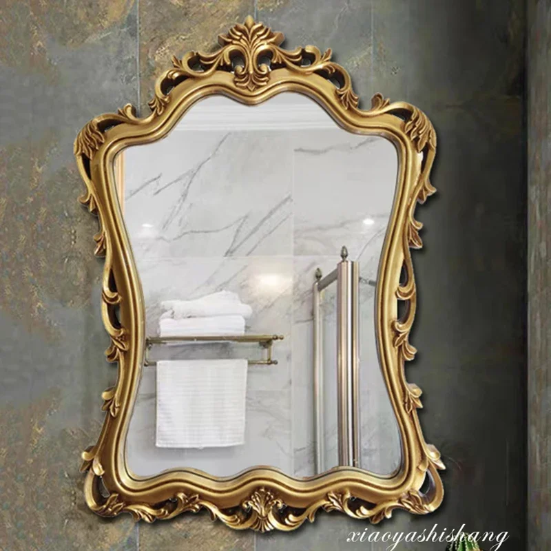 Aesthetic Room Decoration Decorative Wall Mirrors Vanity Design Shower Mirror Living Tabletop Recuerdos Bautizo Light Portable