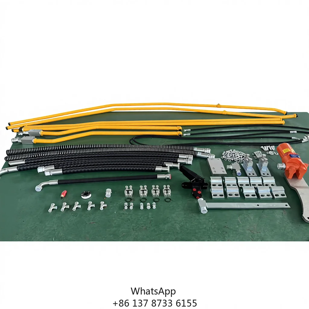 Excavator Aux Pipe Line Hydraulic Breaker Piping Kits For PC210-8 PC200-8 PC210-8M0 PC210-10M0 PC210-10