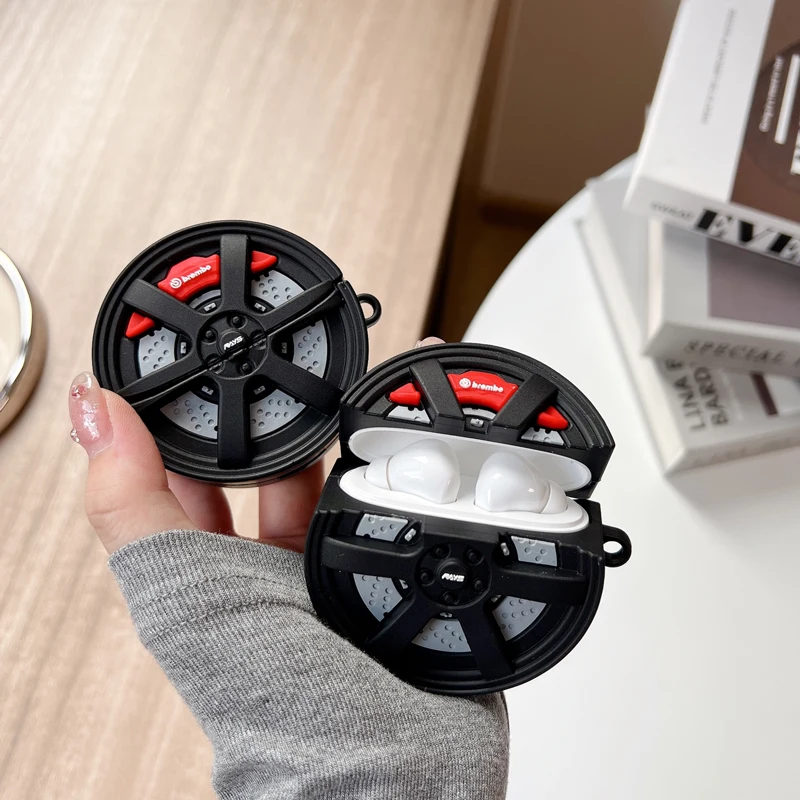 3D Tire Series For Xiaomi Buds 4 Pro 3Pro For Redmi Buds 4 Pro 3pro Headphone Case Drop and Shock Protection Headphone case