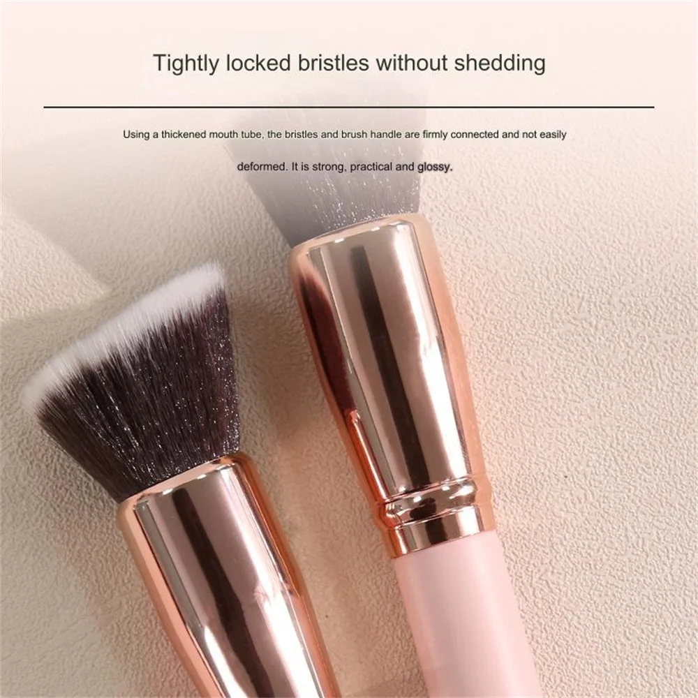 Makeup Powder Brush Blusher Blending Brush Cosmetics Eyeshadow Concealer Foundation Loose Blush Women Professional Beauty Tools