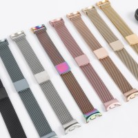 Stainless Steel strap for mi band 8 9 10 miband accessories magnetic loop belt correa bracelet for Xiaomi smart band 10 bands