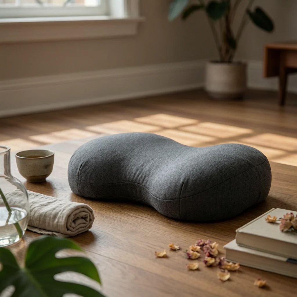 Meditation Cushion Zafu - Cojín de Meditación Ergonómico, Cojín Zafu