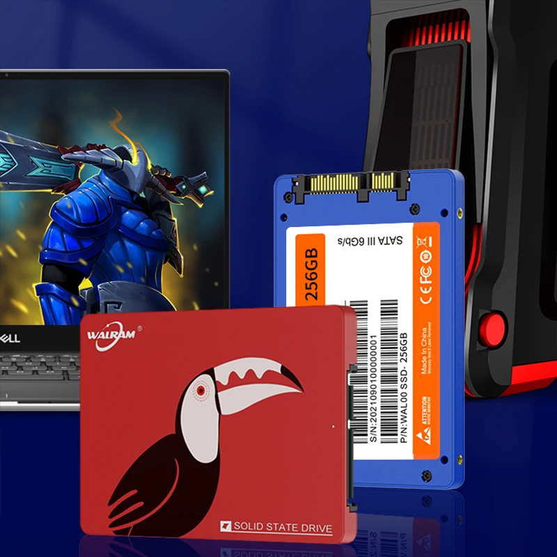 Жесткий диск WALRAM, 240 ГБ, 120 ГБ, 128 ГБ, 256 ГБ, 480 Гб ssd, 4 ТБ, 1 ТБ, фотовнешний накопитель 512 ГБ, диск для ноутбука, настольного