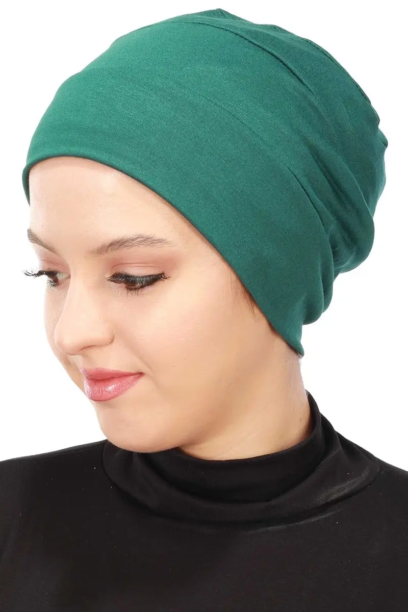 Boina modelo hijab osso verde