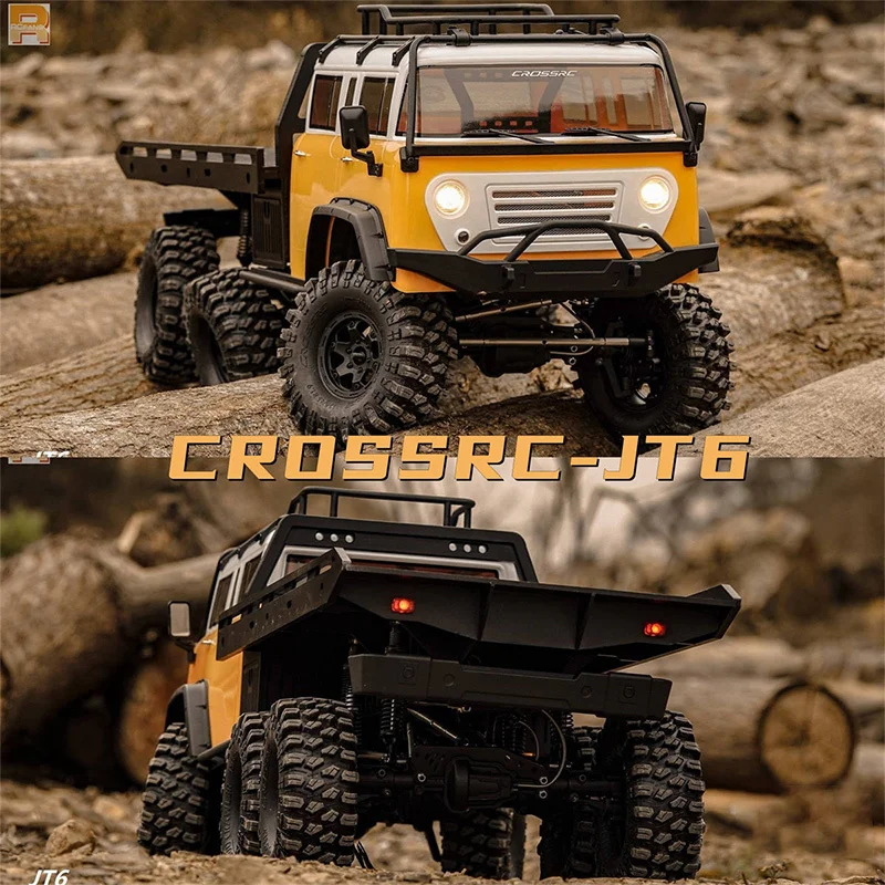 

CROSSRC EMO JT6 Climbing Car Off-road Trailer RC Remote Control Electric Model Car Flat-panel 6WD With Differential Lock RTR