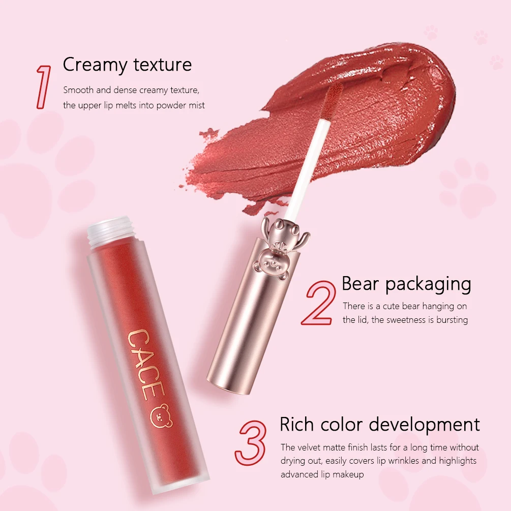 CACE Velvet Lip Gloss 4