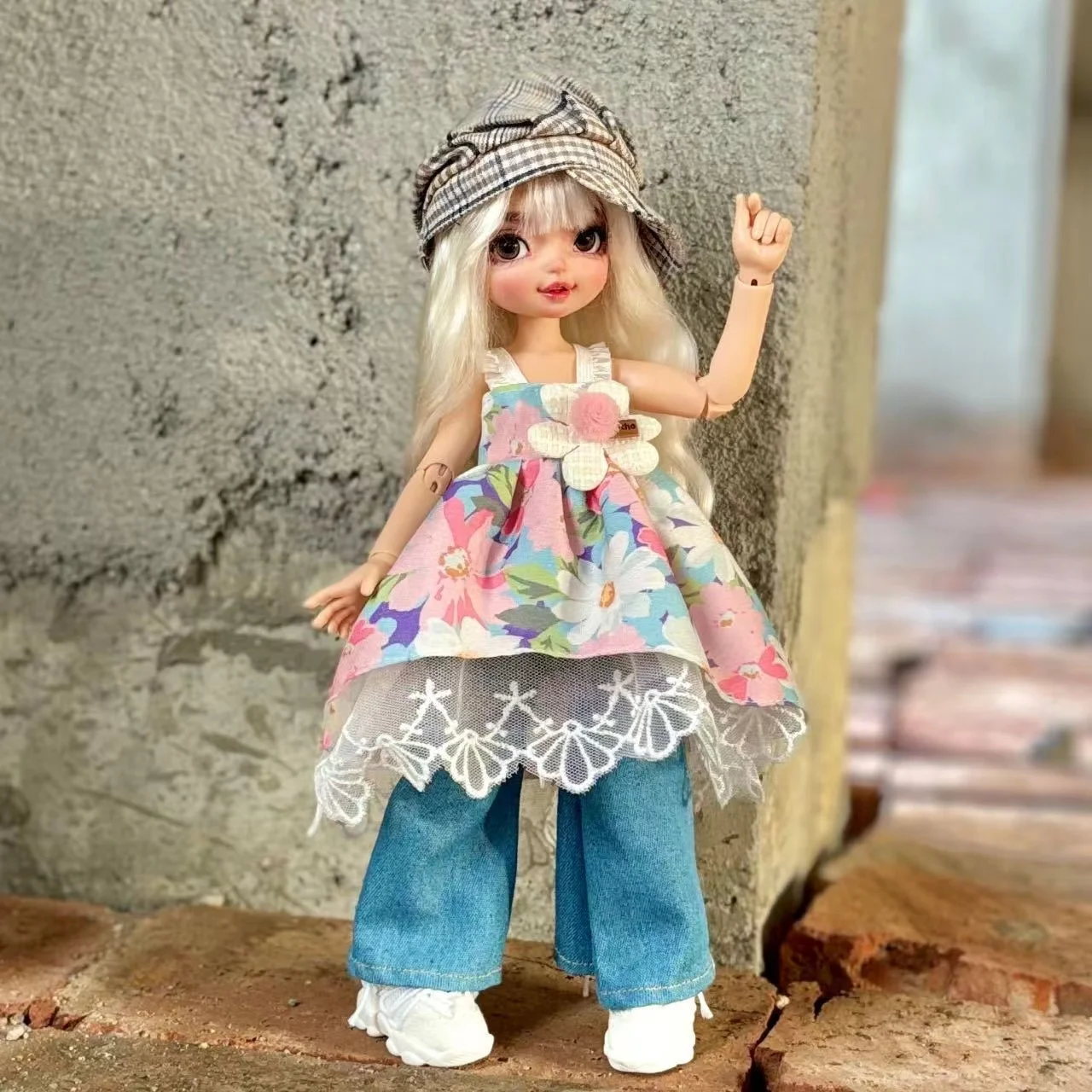 Fashion 1/6 BJD Doll Outfit Set 30cm Doll Changing Clothes Accessories