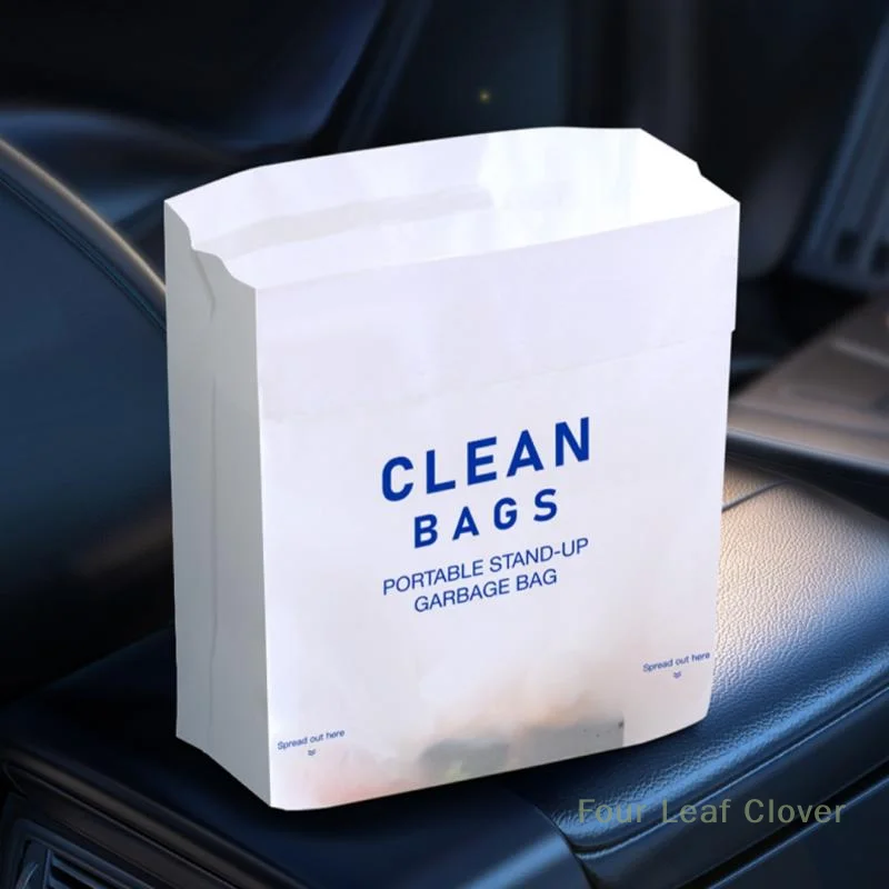 

20PCS Office Kitchen Garbage Storage Car Trash Bag Disposable Self-Adhesive Garbage Can For Auto Seat Back Hanging Trash Bag