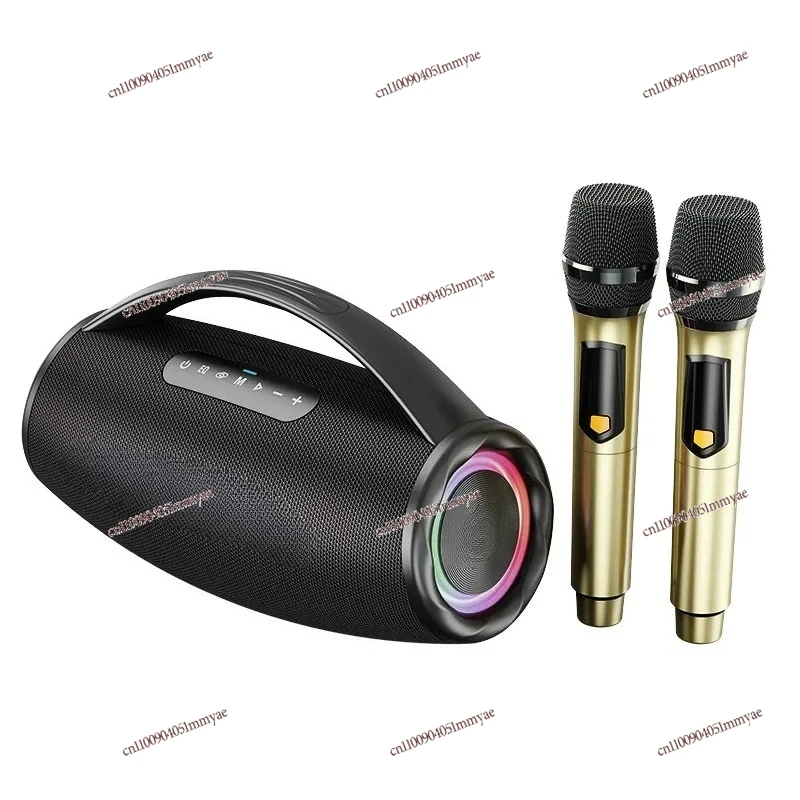 

S97M Outdoor Karaoke for Bluetooth Speaker with RGB LED Heavy Bass Portable for Square Dance Home Theater & Memory-Boxe