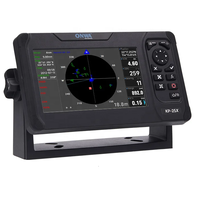 KP-25 / KP-27 Series  GPS Chart Plotter With Built-in  Fish Finder and Class B+ AIS Transponder