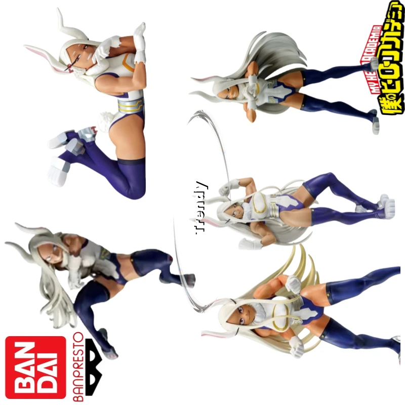 Figura Original de Bandai Banpresto de My Hero Academia Age of Heroes, Personaje de Anime Mirko