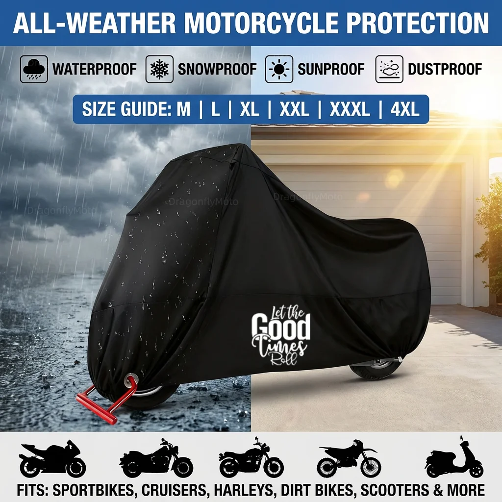 

Водонепроницаемые чехлы для мотоциклов Kawasaki Ninja H2 H2R Zx6R Zx12R 400 650 1000 190T, защита от пыли, дождя, снега и УФ-излучения