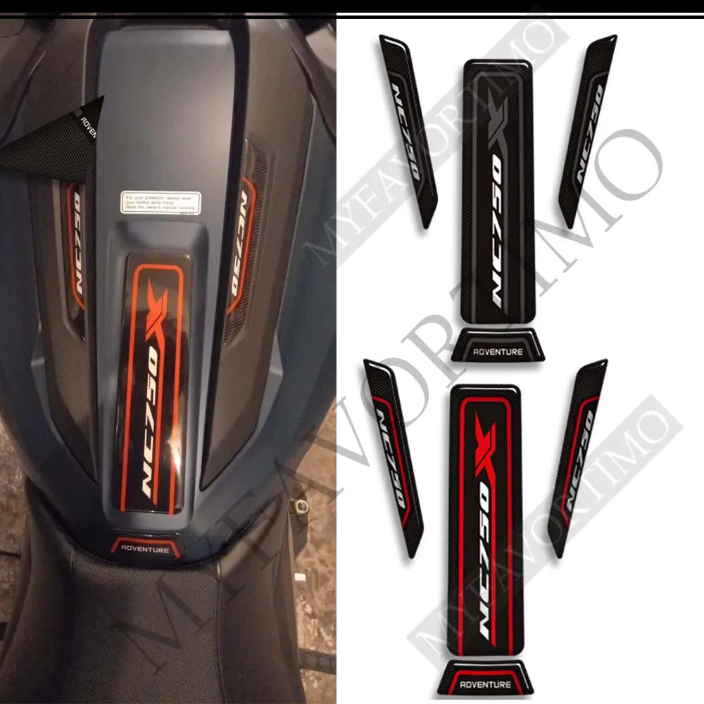 Stickers Stickers Bescherming Tankpad Tankpad Stookolie Kit Knie Voor Honda Nc 750 X Nc750x 2021 2022