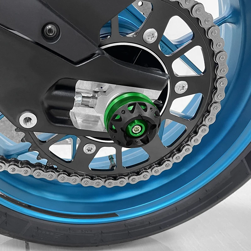 Dla Z900 Z900RS Z900SE Z650 2017-2023 motocykl CNC przednie koła widelec tylnej osi suwaki zderzeniowe podkładka ochronna z900 z650