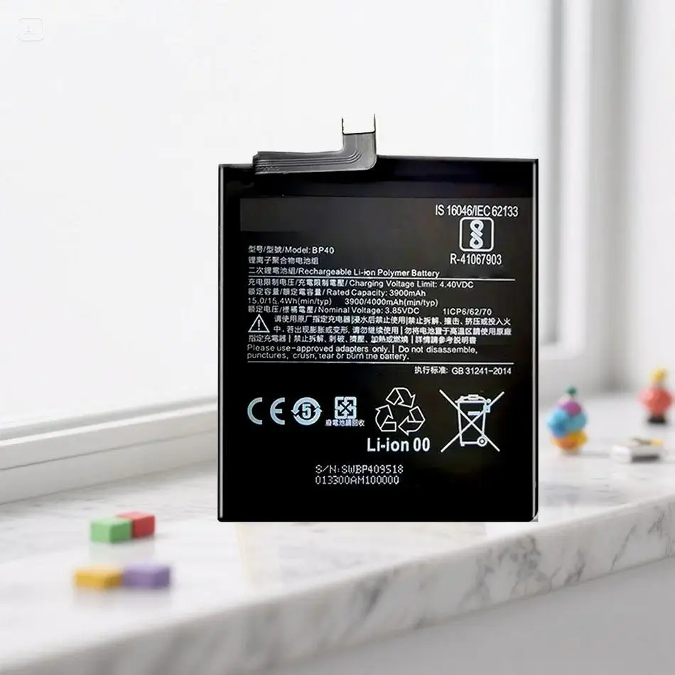 

For Xiaomi Redmi K20 Pro MI 9T K20pro BP40 Stable 4000Mah Mobile Phone Battery Long-Lasting Performance
