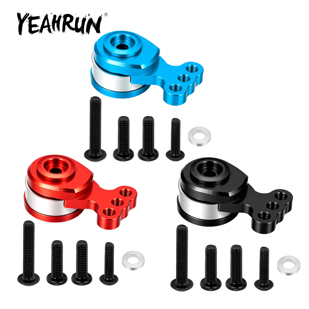 YEAHRUN Aluminiumlegierung 25T Stoßdämpfender Servoarm für Tamiya TT02 1/10 RC Drift Car Upgrade-Teile Zubehör