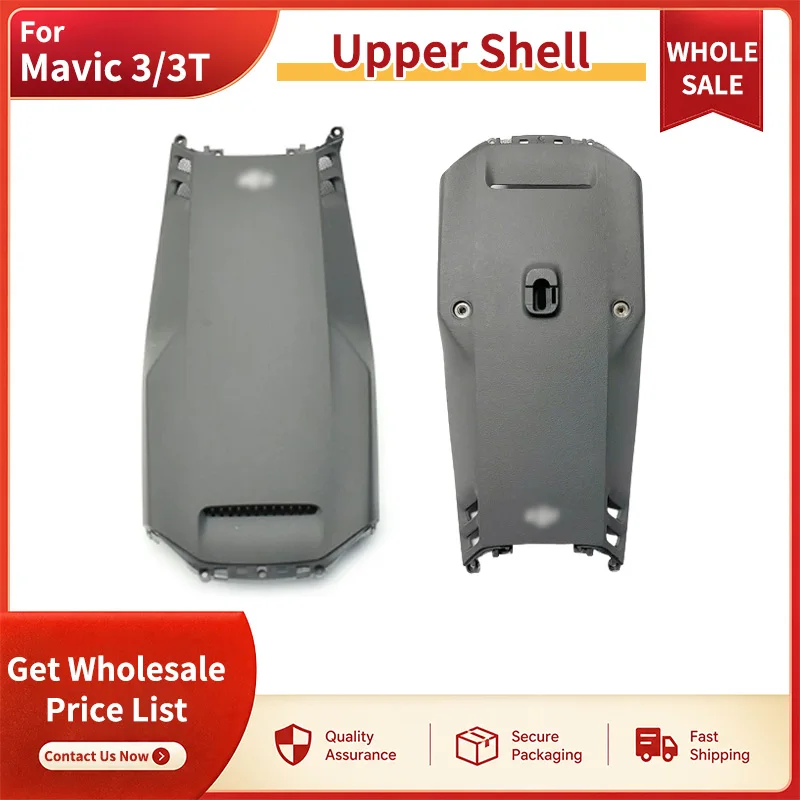 SNQP Top Upper Shell Spare Part For Mavic 3 / Mavic 3T  Top Housing Cover Replacement for Cracked Scratched Fuselage Foldable