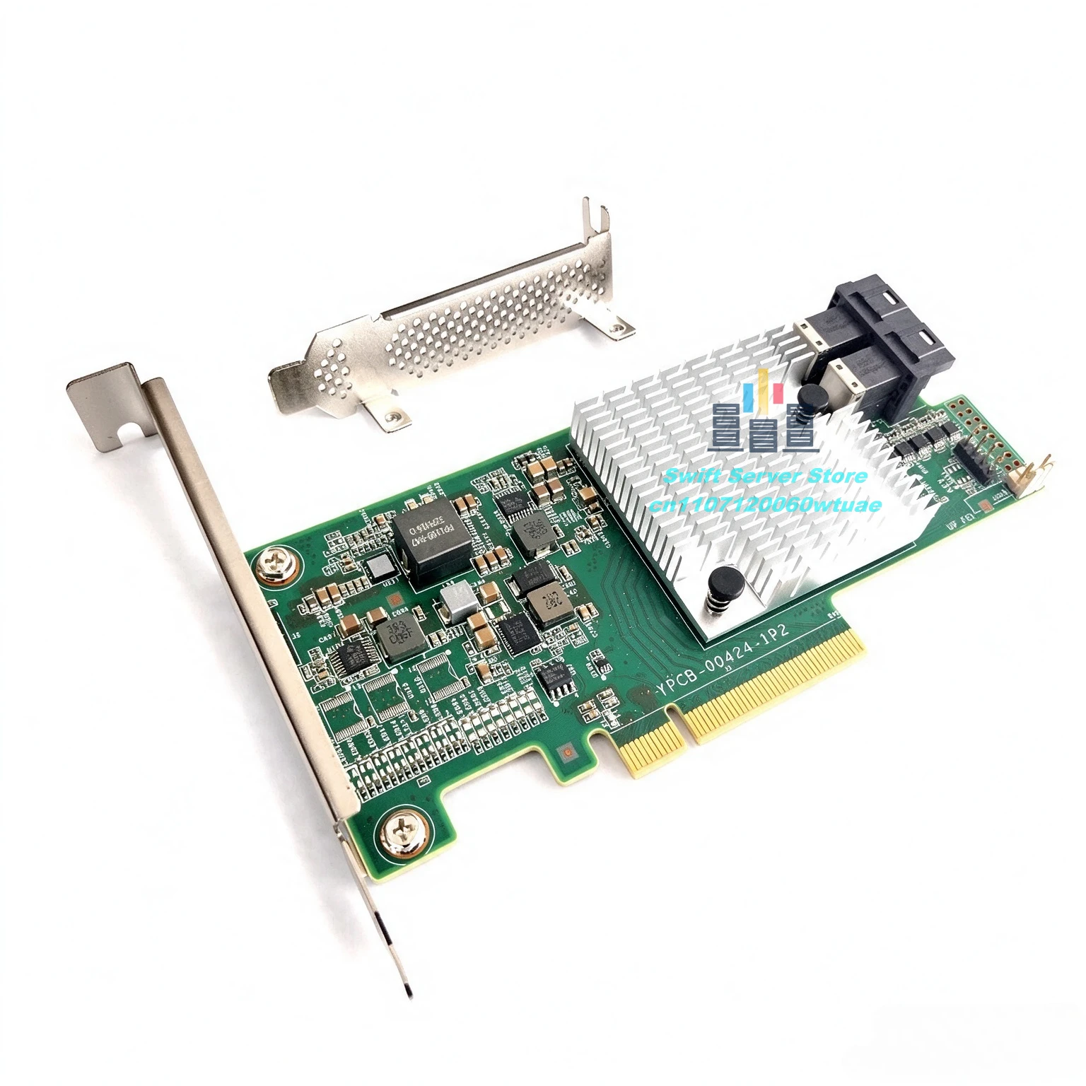 For Inspur LSI SAS3008 9300-8i SATA / SAS HBA Controller 12Gbps IT Mode ZFS TrueNAS
