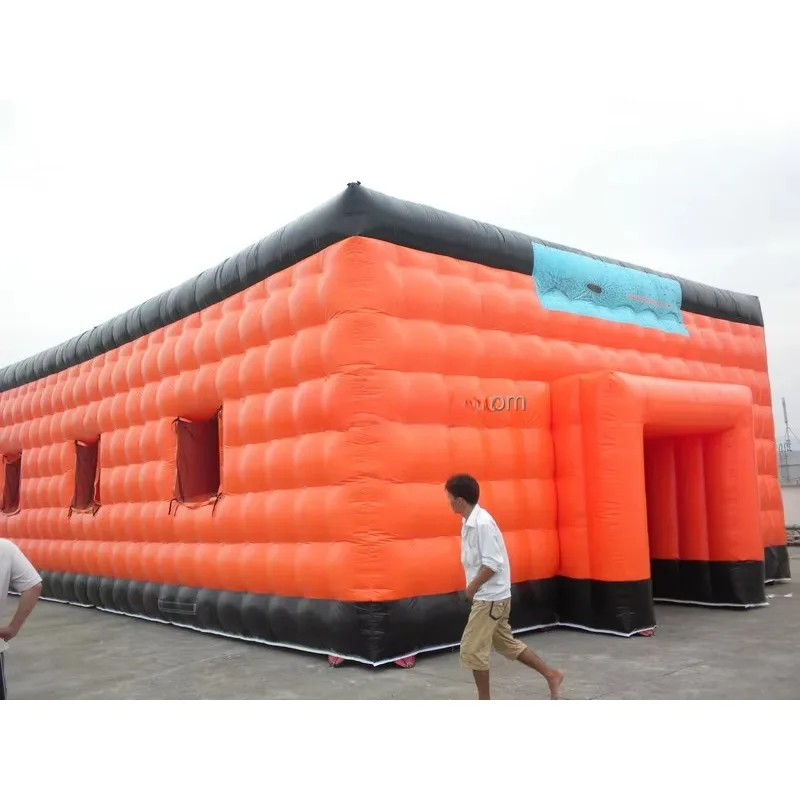 Huge Inflatable Tent Commercial Strong Inflatable PVC Cube Tent