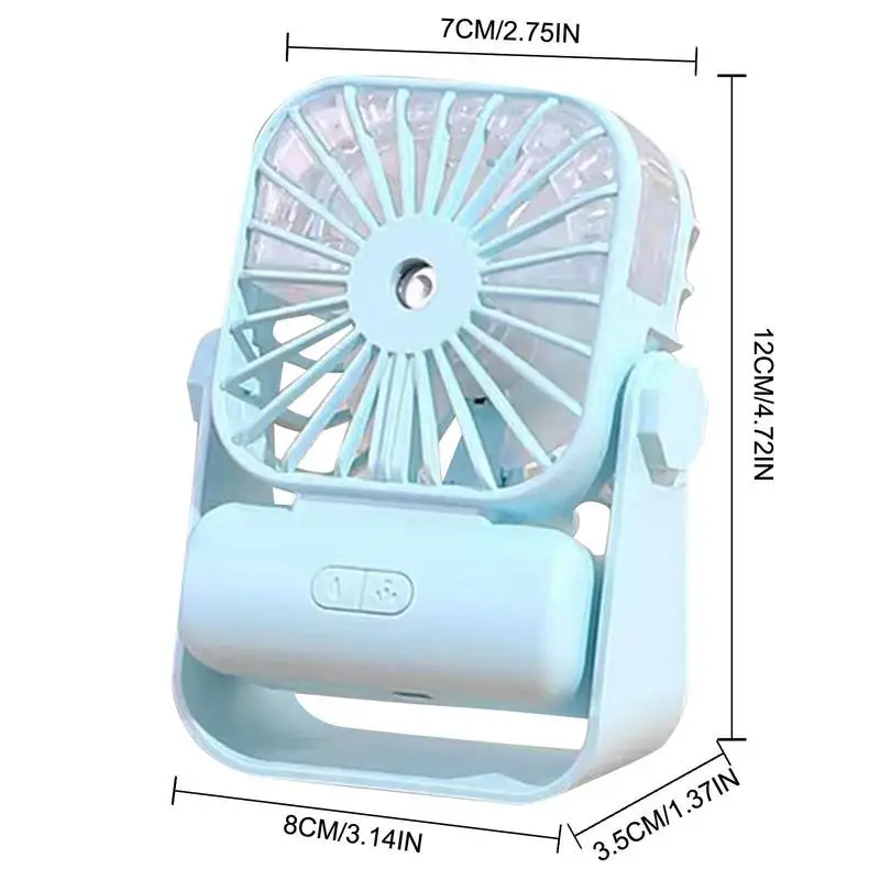 Handheld Fan Rechargeable High-Performance Fan For Outdoor Activities USB Small Pocket Fan With Three Wind Speeds For Beach