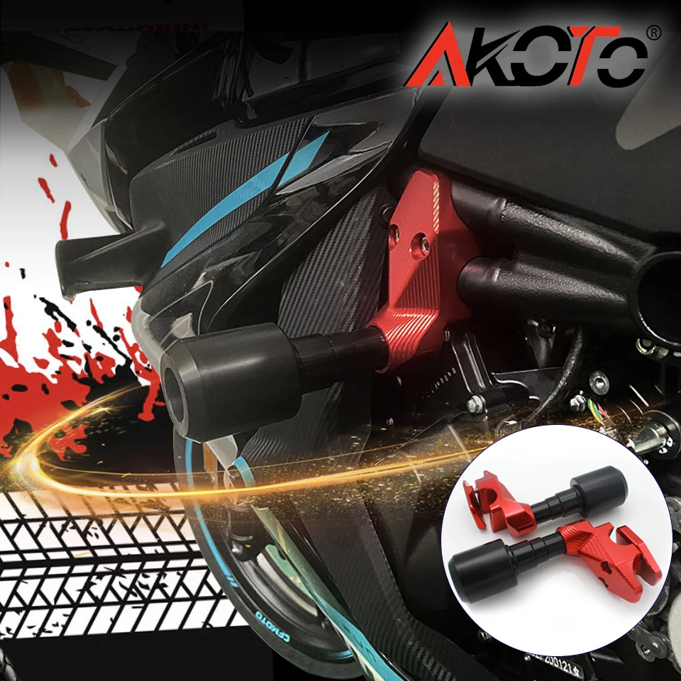 NEW DEGIN Engine Protection Cover Frame Sliders Crash Pad Falling Protector Guard For CFMOTO 450SR 450 SR ss  450SS Accessories