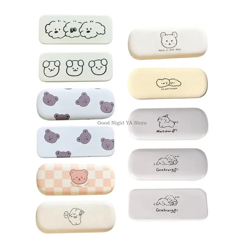 

Protective Sunglass Case Eyeglass Case Lightweight Eyeglass Holder Cartoon Easy To Carry