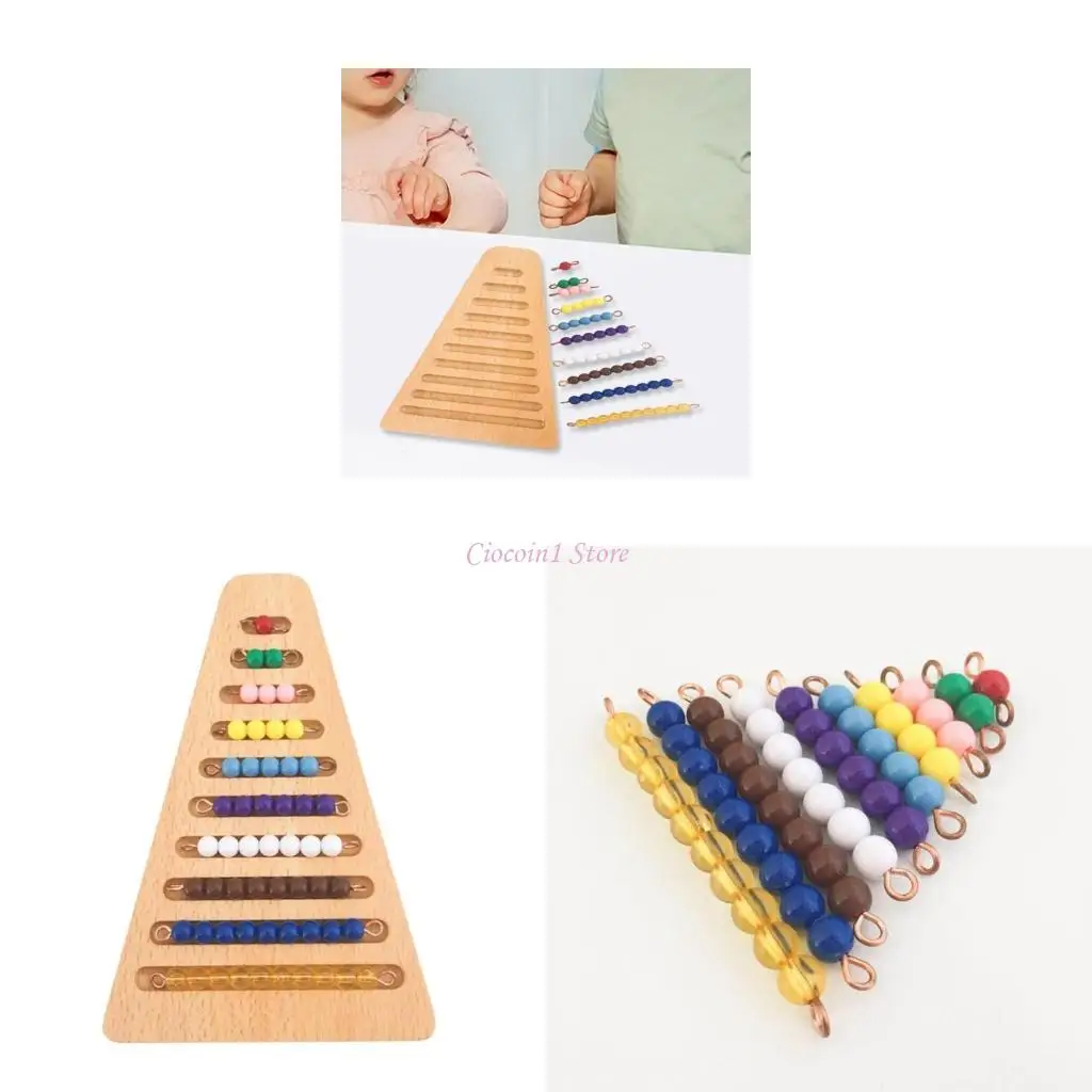 Y1ub Bead Schody Educational Toy Wspieranie koncepcji matematyki i umiejętności motorycznych dla dzieci nauczania