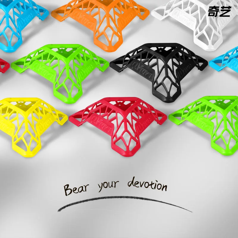 14 stks QY DNA Kubus Stand 3x3x3 Magische Kubus Basic Kubus Houder 14 stks/set Kleurrijke DNA Houder met Qiyi 3x3x3 Kubus Puzzels