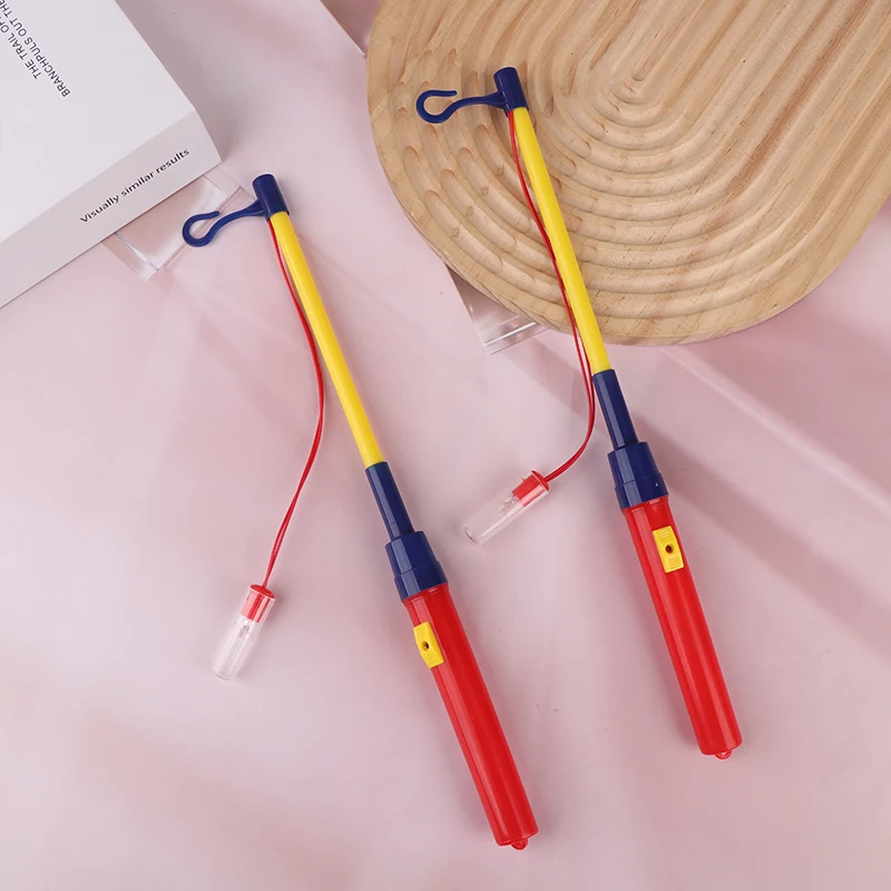 1PCS Plastic Lantern Stick Electronic Lamp Reusable Sticks Led Party Light Accessories Festive Supplies Home Garden