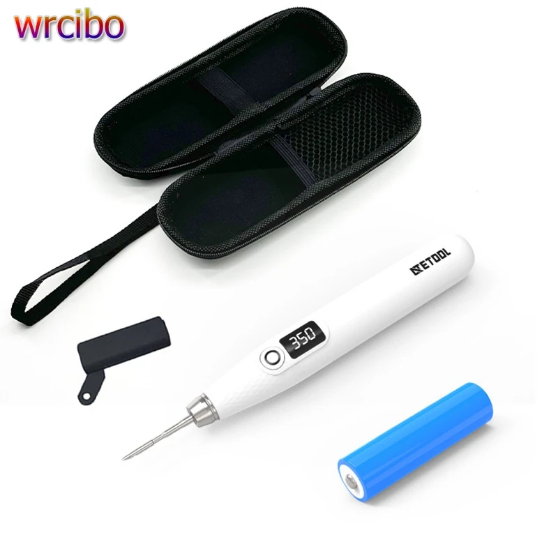 

AE710D Портативная беспроводная электрическая пайка с аккумулятором 18650 2600 мАч 5, регулировка температуры для ремонта бытовой техники своими руками