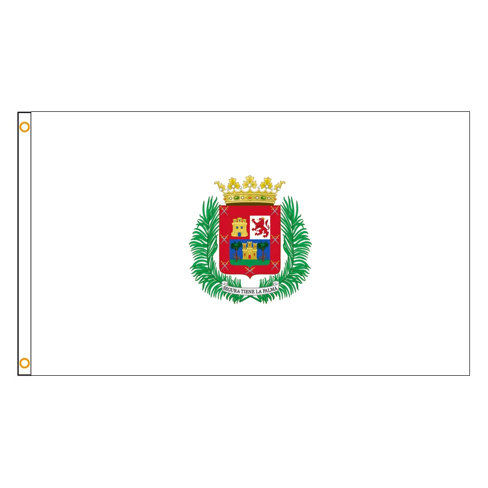 3x5 Ft Las Palmas Flag Vivid Color and Fade proof a City of Spain Flags Polyester with Brass Grommets