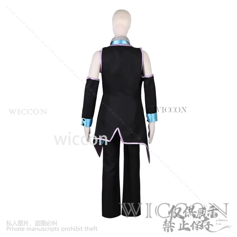 Anime jogo pjsk projeto sekai colorido palco cosplay yokunee rukoo traje uniforme calças superiores para mulher homem halloween personalizado