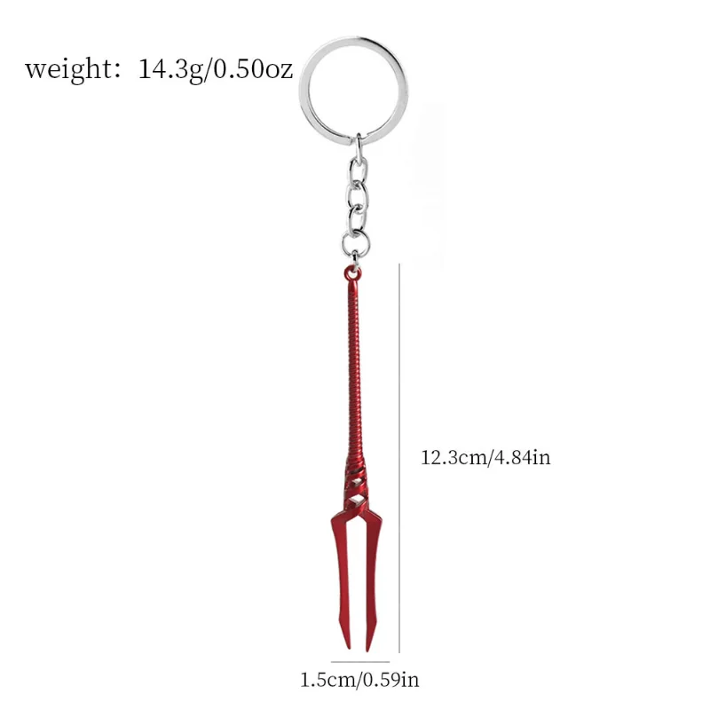EVANGELION إيفا 01 الرمح من لونجينوس المفاتيح للنساء الرجال الرمح من كاسيوس مشبك Keyrings تأثيري لعبة مجوهرات اكسسوارات هدية