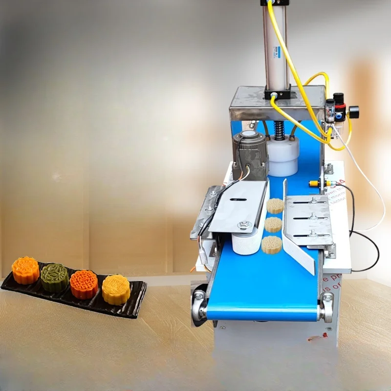 Glutinous Rice Cake Pressing Fully Automatic Peach Cake Machine Moon Cake Making Machine Commercial Mooncake Forming Machine
