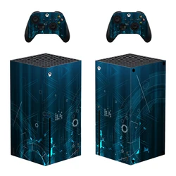 GeometryStyle Xbox Series X Skin Sticker for Console & 2 Controllers Decal Vinyl Protective Skins Style 1