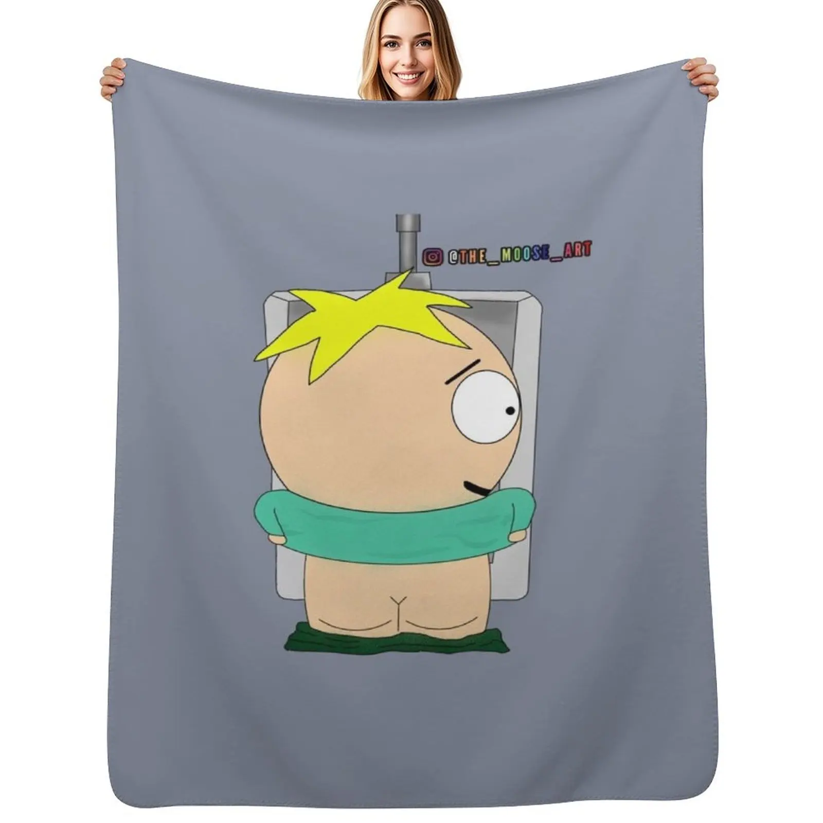 

Butters from South Park Throw Blanket Flannel Fleece Soft Warm Throw Blanket