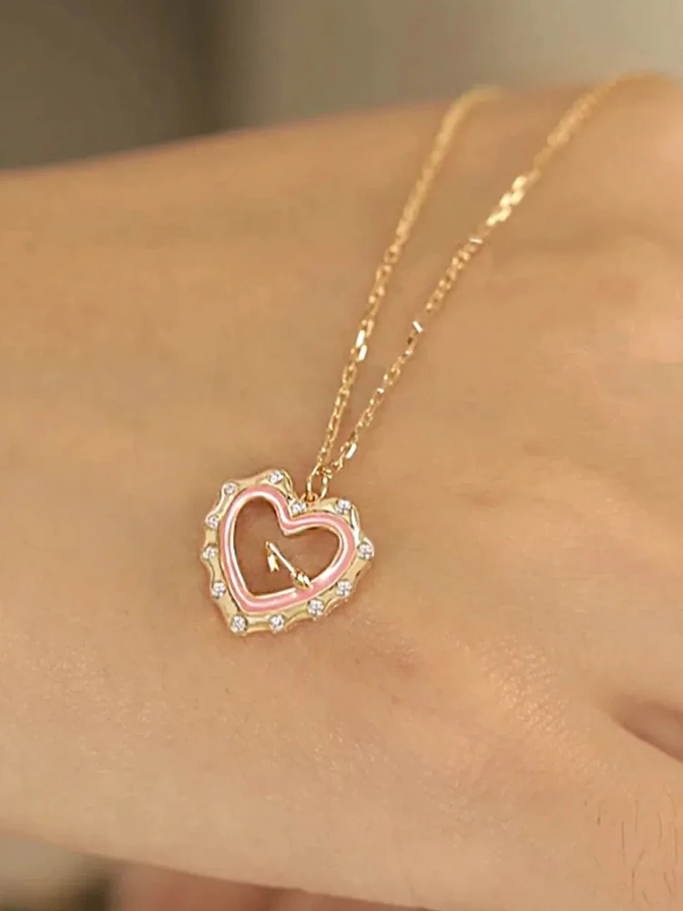 

Женское ожерелье из стерлингового серебра 925 пробы, ожерелье с подвеской в виде часов, французские украшения для женщин, повседневная одежда, подарки для праздничной вечеринки