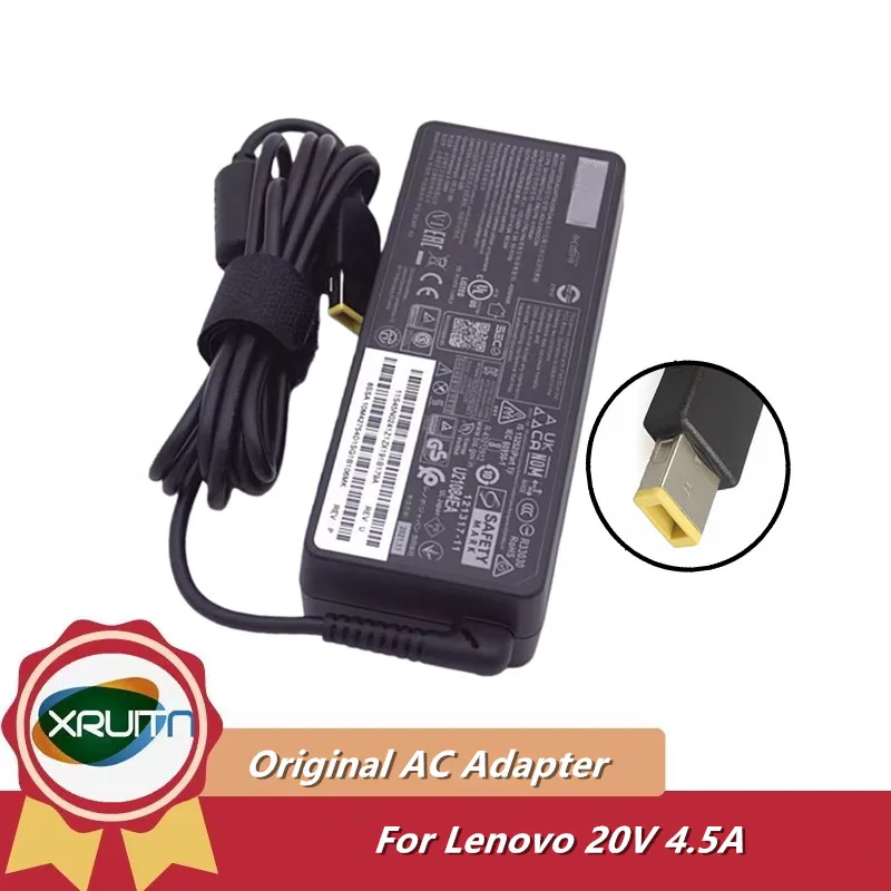 

Оригинальный адаптер зарядного устройства для ноутбука 20 В 4,5 А 90 Вт для Lenovo Thinkpad ADLX90NLT3A PA-1900-72 A36200252 ADLX90NCC3A ADLX90NLC3A