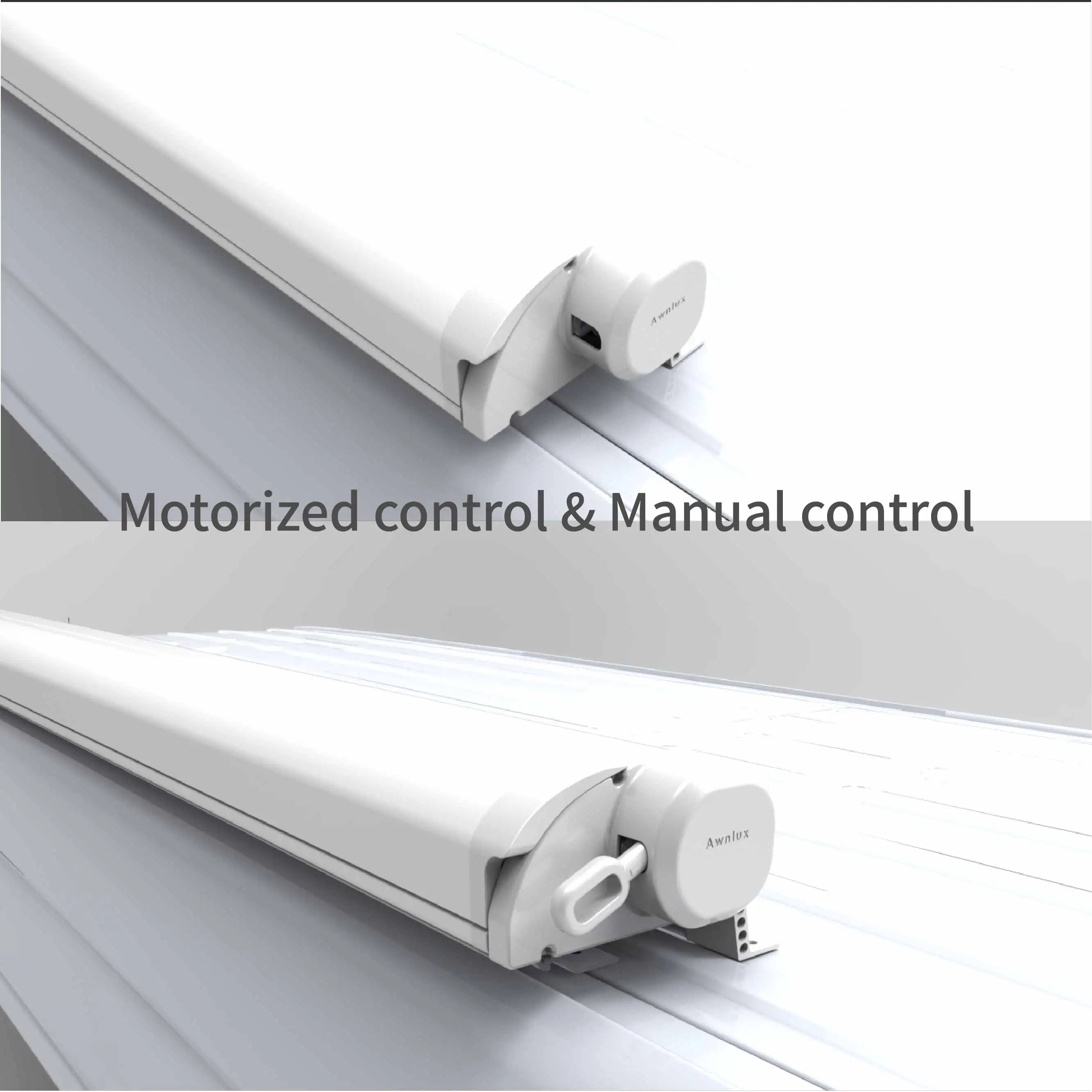 

Awnlux Motorized Manual Camping Awning Retractable Aluminum Cassette Rv Exterior Accessories Camper Van Caravan Awnings for Camp